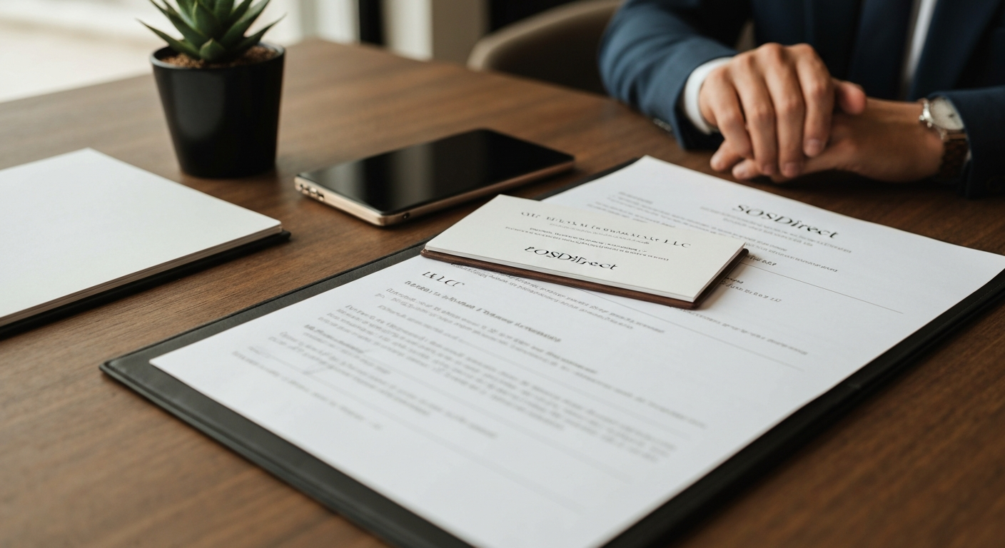 Oklahoma LLC formation documents and SOSDirect filing portal